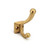 FORGED BRASS DOUBLE HOOK - PXB-BN05-211-SB - 0