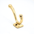 Forged Brass Double Hook  - PXB-BN05-231-PB - 2