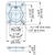 Folding Ring Pull (Spring Loaded)  - 980641 - 1
