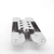 Concealed Hinge Satin Chrome  - HES-3030BR/SC - 4