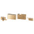 GLASS HINGE 24K GOLD - GS-GH50-GP - 0