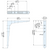 SHELF BRACKET, WHITE - BTW-300-CN - 1