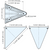 Triangle Bracket - BK-TR200-WT-CN - 1