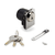 Square Plate, Cylinder Glass Door Lock Keyed Alike  - 1310GL-SQ-SN-G1001 - 2