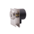 Square Plate, Cylinder Glass Door Lock Keyed Alike  - 1310GL-SQ-SN-G1001 - 0