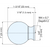 ALUMINUM KNOB - KK-B25SNI-CN - 1