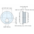 CABLE GROMMET - S89/BLK-CN - 1