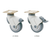 DUAL BRAKE SYSTEM CASTER (PLATE) - EX-100P-CN - 1