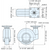 CASTER - PLN50PCR-CN - 1