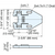 Spacer for MLC-100 and MLC-100DS-WT - MLC-100-DP5-WT-CN - 1
