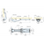 LIFT ASSIST DAMPER W/ STOPPER - LAD-ST-H-CN - 1