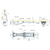 LIFT ASSIST DAMPER W/ STOPPER - LAD-ST-M-CN - 1