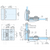 GLASS DOOR HINGE - GH-450G/CR-CN - 1