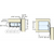DAMPER HINGE SURFACE MOUNT TYPE - HG-JHM20T-80WT-CN - 1