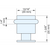 DOOR STOPPER FLOOR MOUNT TYPE - DSD-02/S-CN - 1