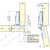 STAINLESS STEEL HINGE, FREE SWING - 304B-46/19-CN - 2