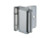 HALF OVERLAY GLASS DOOR HINGE - XL-GH03-48-8CR - 0