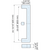 BAR HANDLE EXT - DSI-4400-30-60E-CN - 1