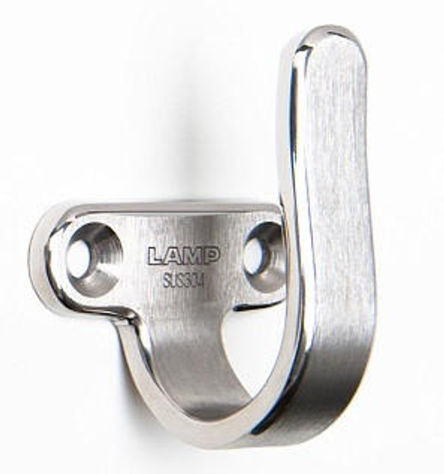 JF Series Curved Utility Hooks by Sugatsune - Stainless Steel