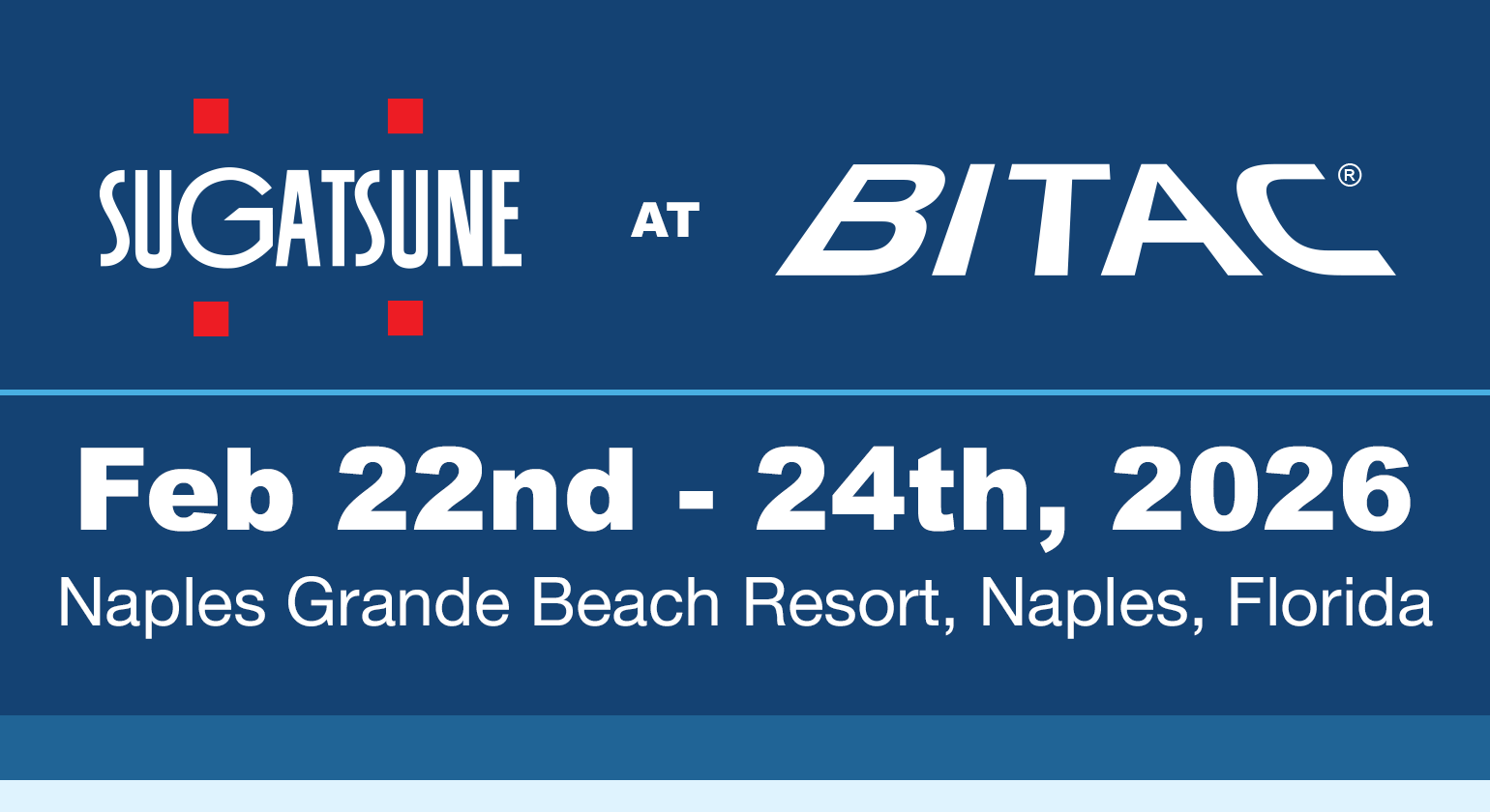 Sugatsune @ BITAC 2026 - Sugatsune America