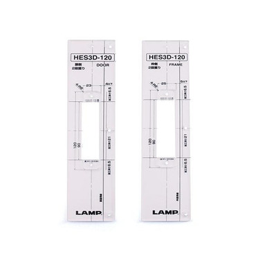 Plastic Jig Template For HES3D - HES3D-120-TMP - Sugatsune America Plastic Jig Template For HES3D - HES3D-120-TMP - Sugatsune America