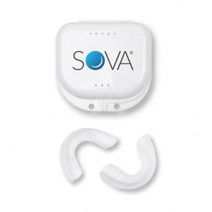 SOVA White Trays & Case (No Gel)