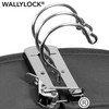 Close up of WallyLock hanger clamping system