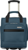 Front facing image of under seat bag, teal