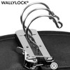 Close up of WallyLock hanger clamping system