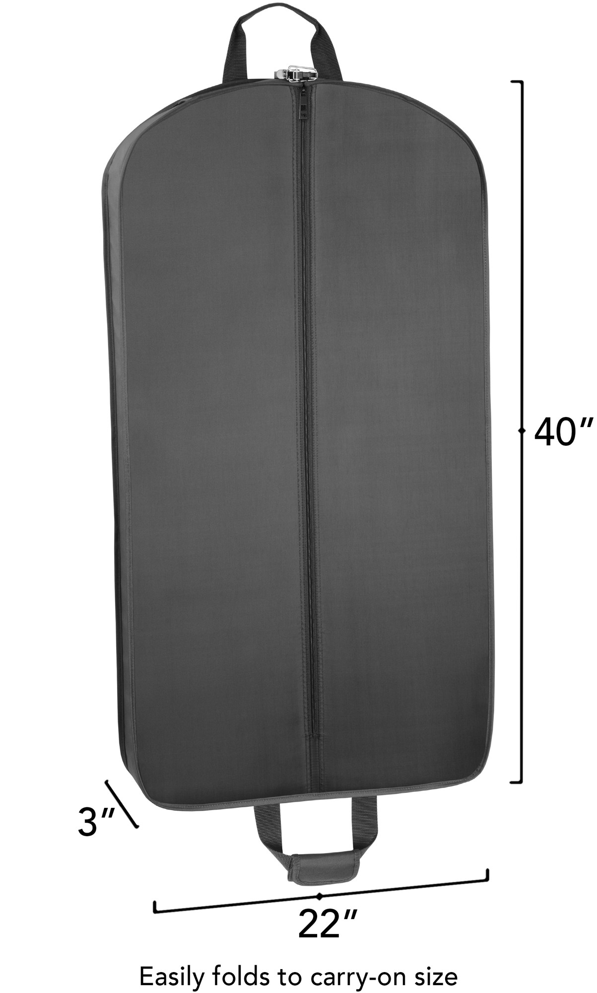 Carry On Roll Up Garment Bag Amazon WallyBags 40