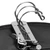 Close up of WallyLock hanger clamping system