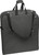 Garment bag folded in half to carry by handles or shoulder strap Grey