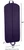 Front side of garment bag showing full length center zipper with dimensions