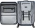 interior showing multiple packing and removable wet pocket navy