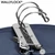 Close up of WallyLock hanger clamping system navy