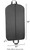 Full length view of garment bag with dimensions