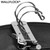 Close up of Wallylock hanger clamping system