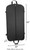 Front side of garment bag showing full length center zipper with dimensions