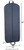 Front side of garment bag showing full length center zipper with dimensions