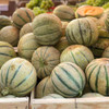 Jenny Lind Melons at Farmer's Market - (Cucumis melo)