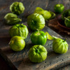 Freshly Harvested Verde Tomatillos