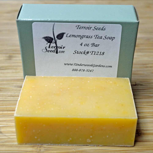 Certified Organic Handmade Lemongrass Tea Soap
