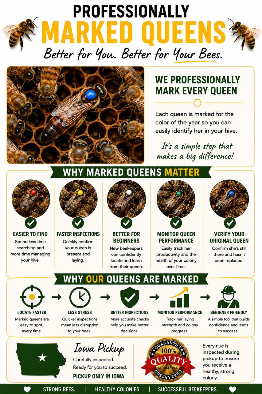 2027 5 Frame Carniolan Honey Bee Nuc for Sale | Lappe's Bee Supply