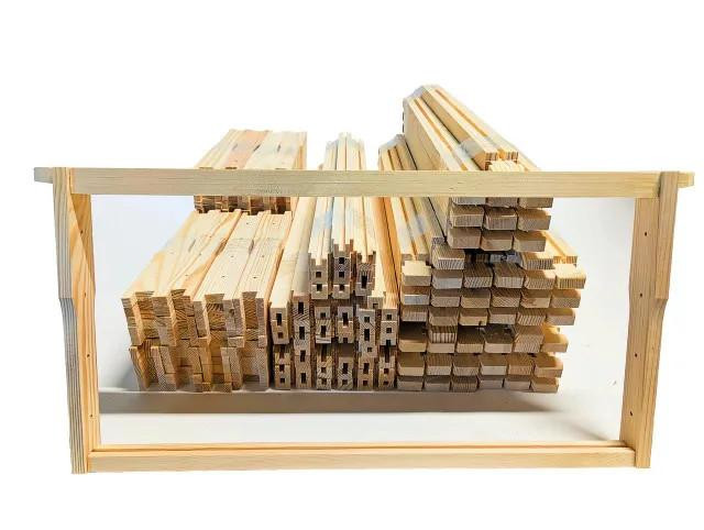 Unassembled Grooved Hive Body Frames | Lappe's Bee Supply