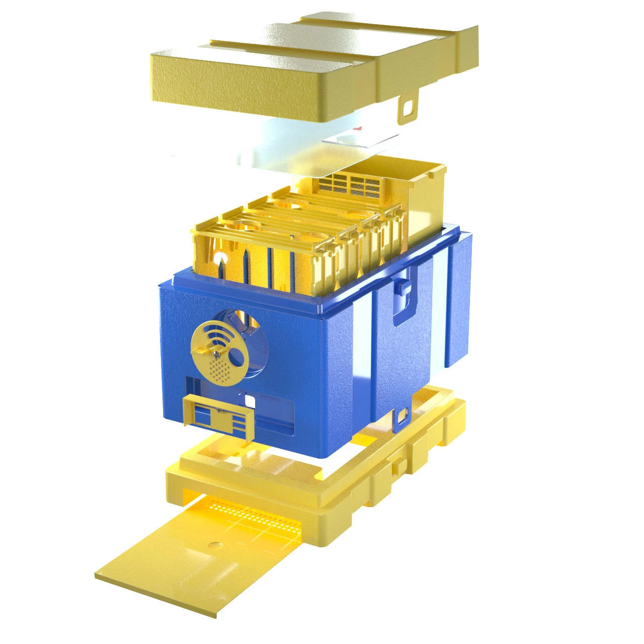 HDPE Plastic Mini Mating Nuc | Lappe's Honey Bee Supply