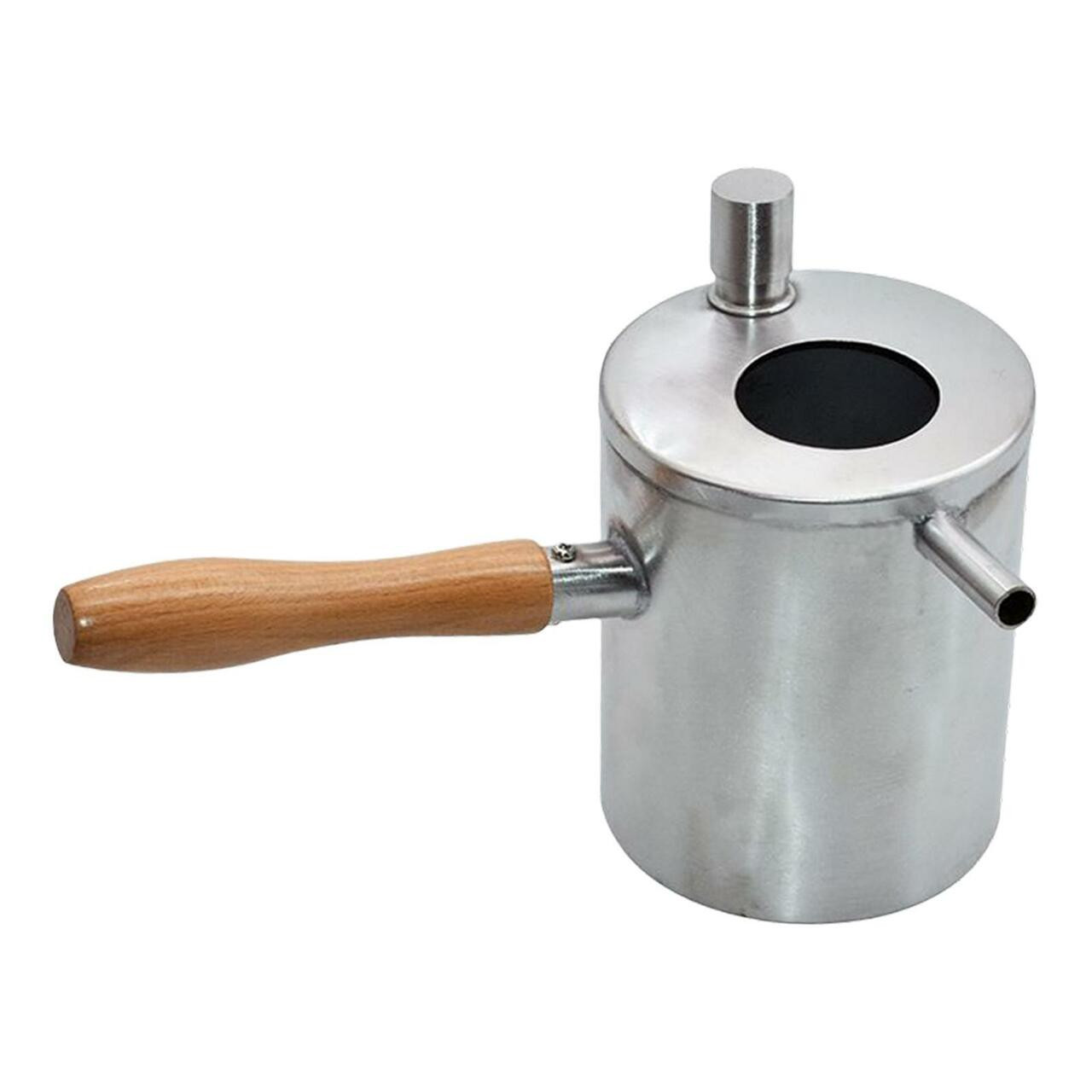 Maxmartt Beeswax Melter, Stainless Steel Beeswax Melting Pot Pouring Pot  Beekeeping Tool