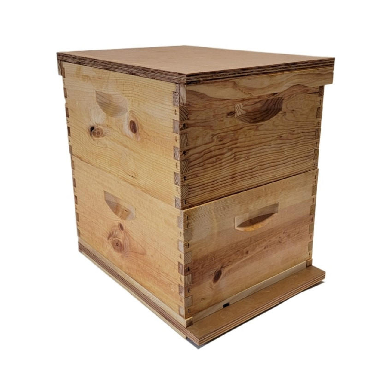 https://cdn11.bigcommerce.com/s-q86nctjasv/images/stencil/1280x1280/products/2279/5076/10-frame-wax-dipped-two-story-bee-hive-colony-expanding-kit-lappesbeesupply__00423.1691286471.jpg?c=1