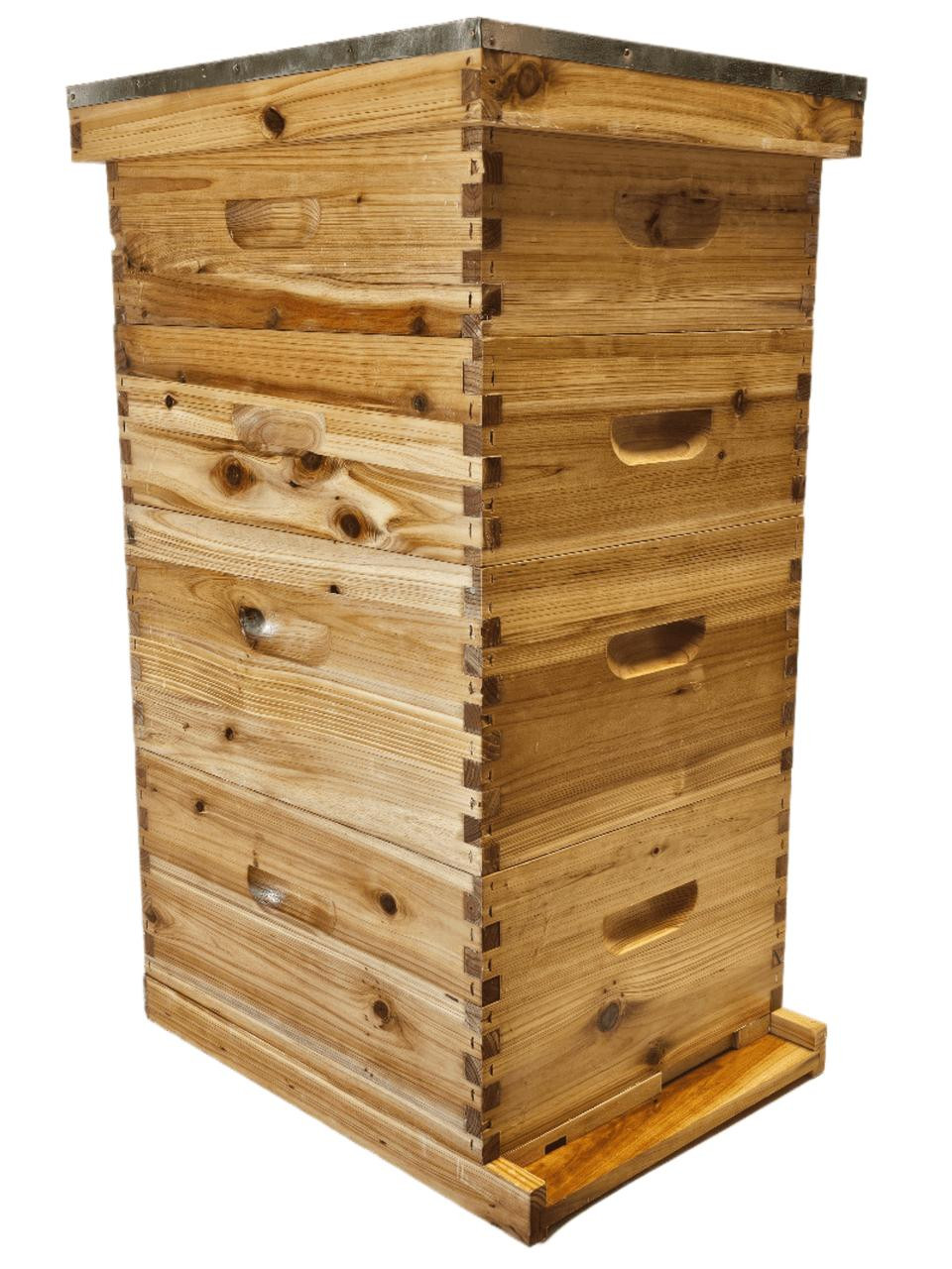 BEEHIVE（蜂の巣）　カイフランク 8 Frame Wax Dipped Premium Colony Beehives For Sale | Lappe's Bee