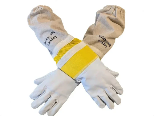 Premium Cowhide Ventilated Gloves  Lappe's Bee Supply