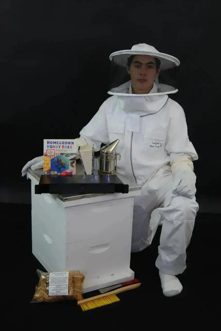 8 Frame Colony Builder Beekeeping Kit (2 Story, Assembled) - Wax Dipped or Painted  Lappe's Bee Supply